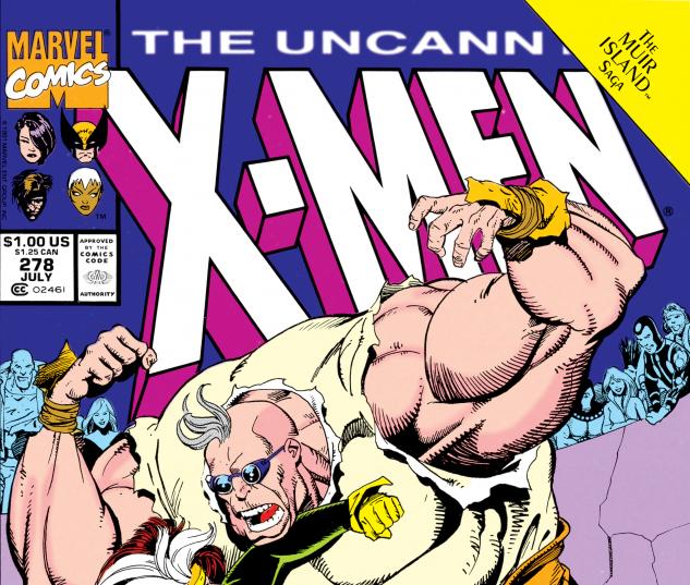 Uncanny X-Men (1963) #278 Cover