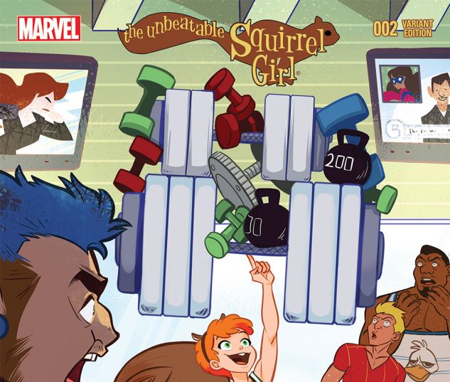 THE UNBEATABLE SQUIRREL GIRL 2 WILLIAMS VARIANT (WITH DIGITAL CODE)