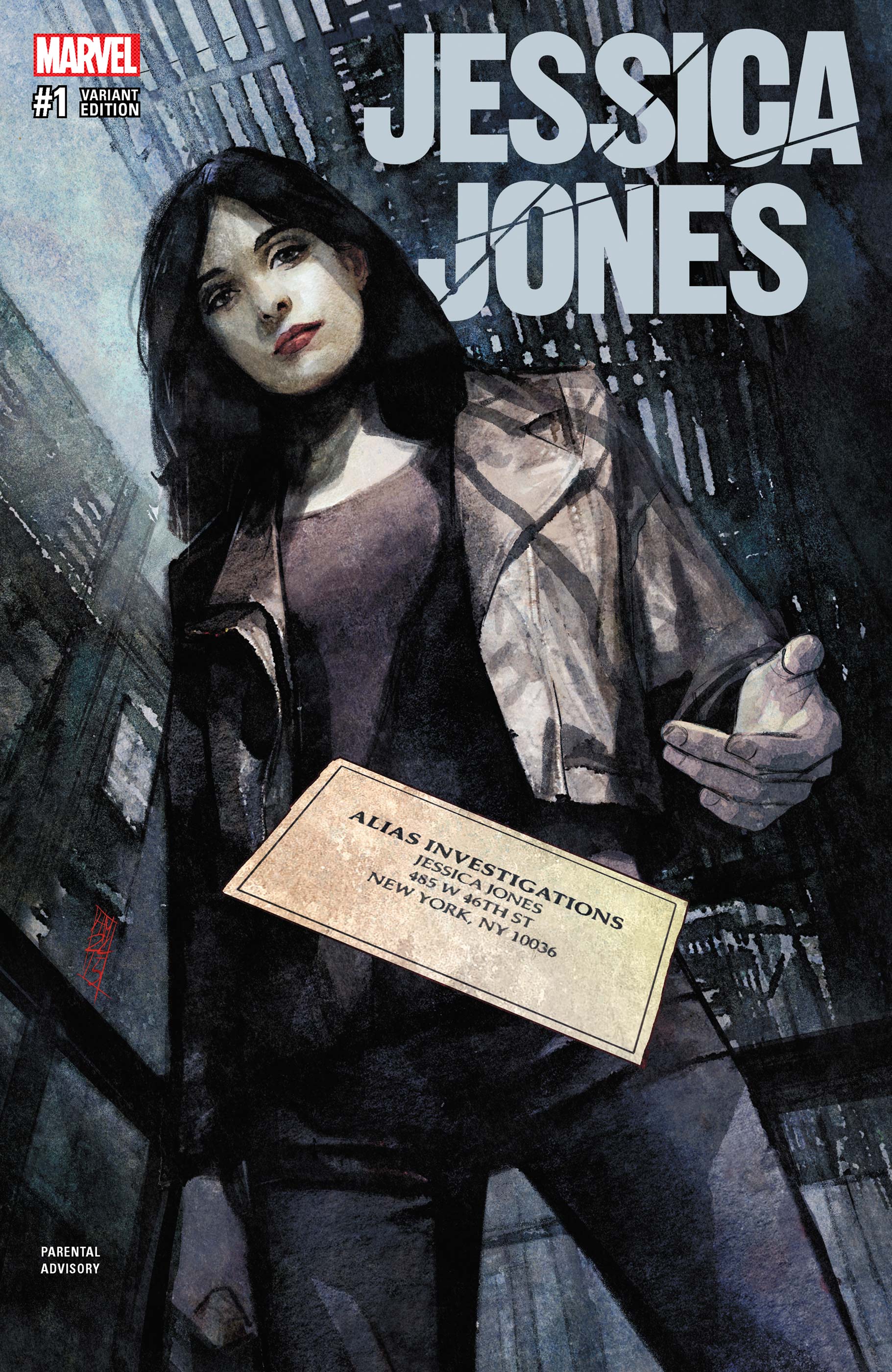 Jessica Jones (2016) #1 (Maleev Variant)
