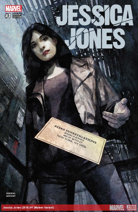 Jessica Jones (2016) #1 (Maleev Variant)