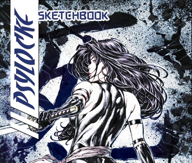 Psylocke Sketchbook (2009) #1 Cover