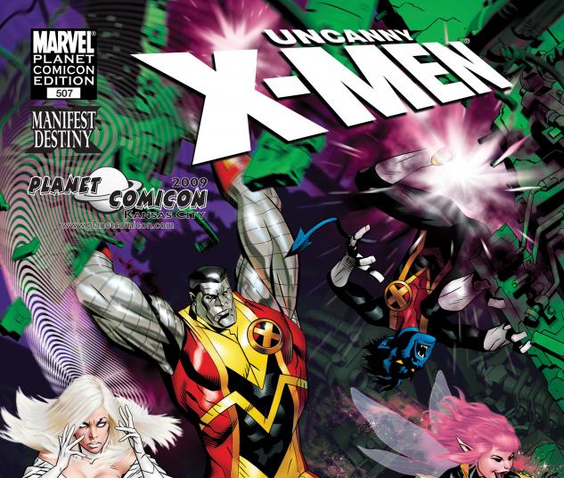 Uncanny X-Men (1963) #507 PLANET COMICS GOLDEN VARIANT Cover