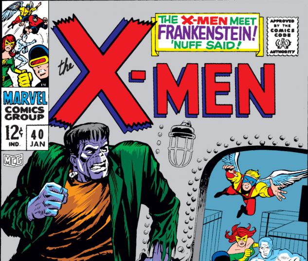 Uncanny X-Men (1963) #40 Cover