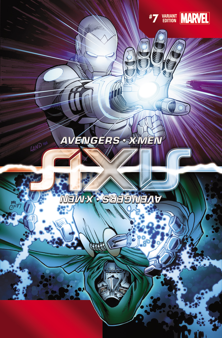 Avengers & X-Men: Axis (2014) #7 (Land Inversion Variant)