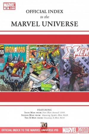 Official Index to the Marvel Universe #10 