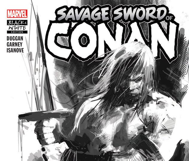 SAVAGE SWORD OF CONAN: THE CULT OF KOGA THUN BLACK AND WHITE TPB #1