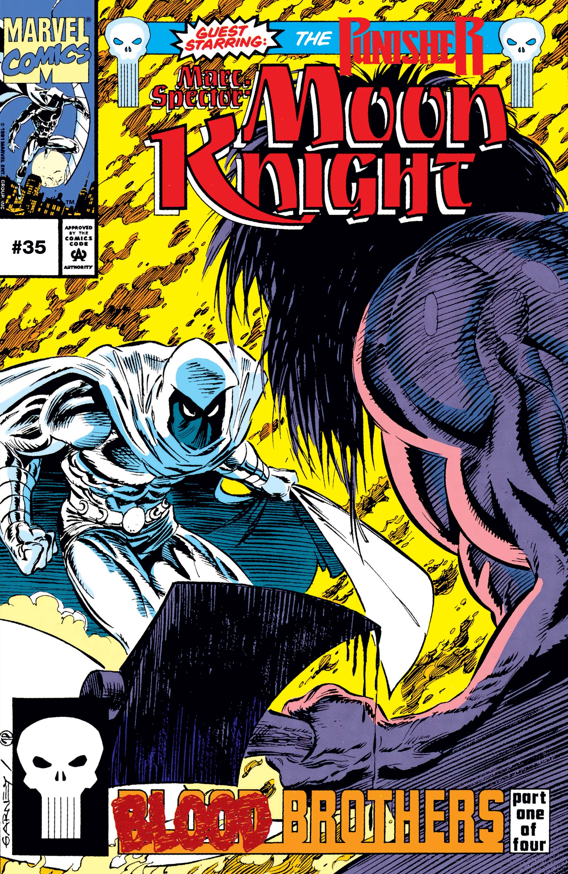 Marc Spector: Moon Knight (1989) #35