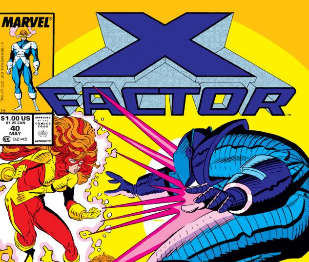 X-Factor (1986) #40 Cover