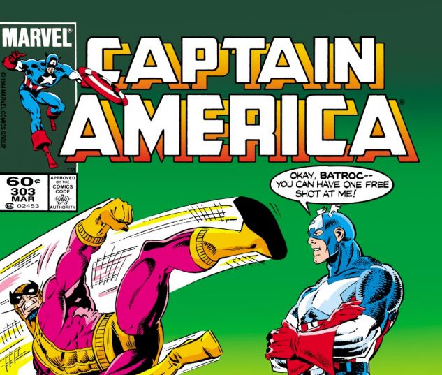Captain America (1968) #303 Cover