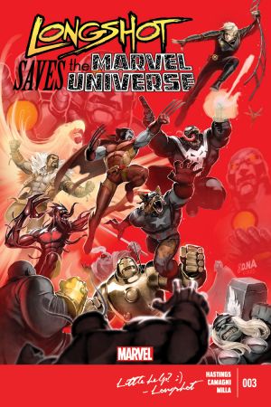 Longshot Saves the Marvel Universe #3 