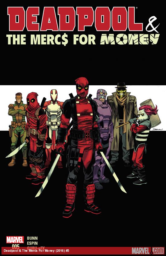 Deadpool & The Mercs For Money (2016) #5