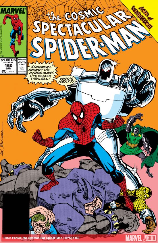 Spectacular Spider-Man (1976) #160 | Comic Issues | Marvel
