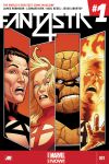 cover from Fantastic Four (2014) #1