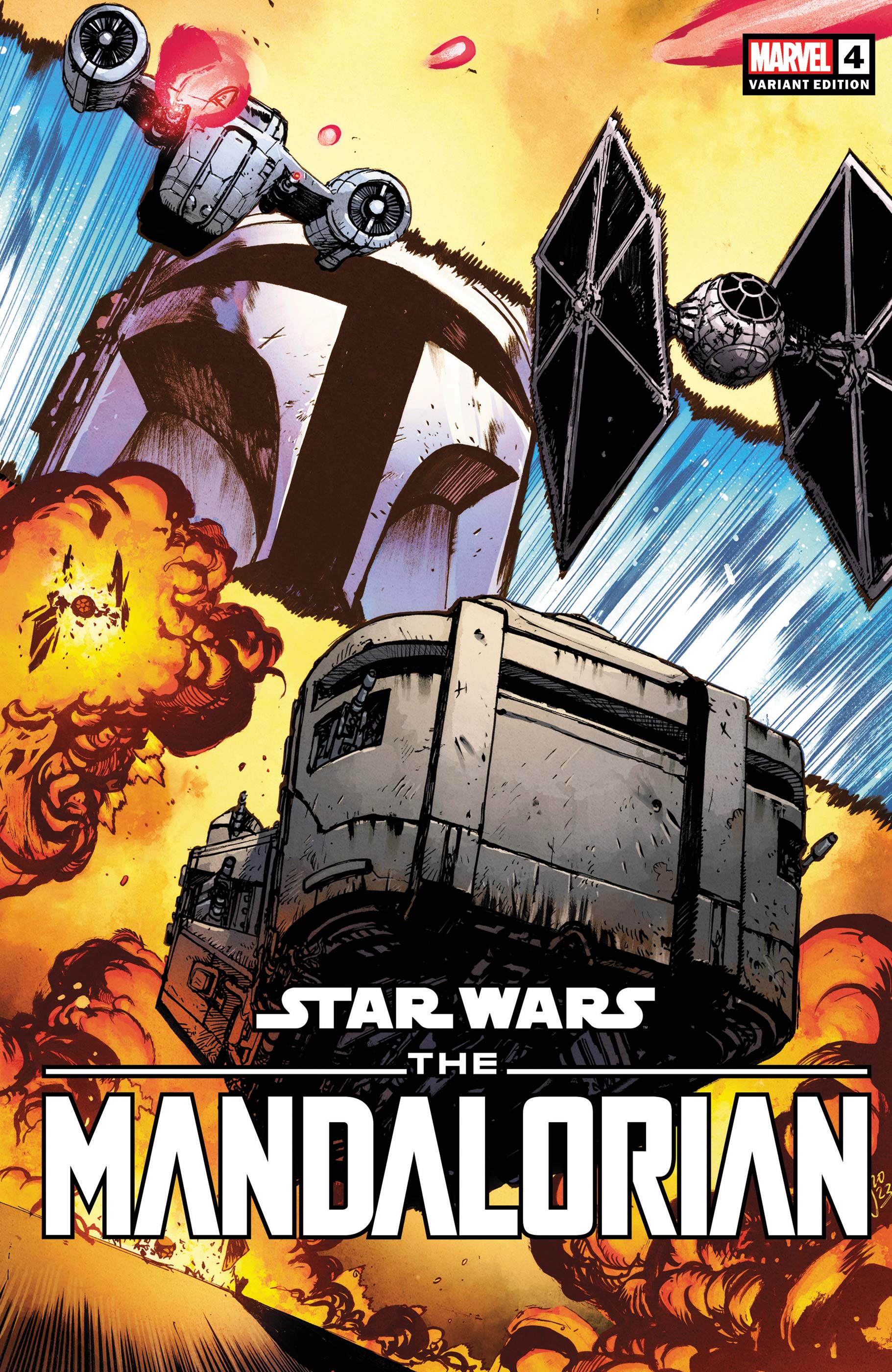 Star Wars: The Mandalorian Season 2 (2023) #4 (Variant)