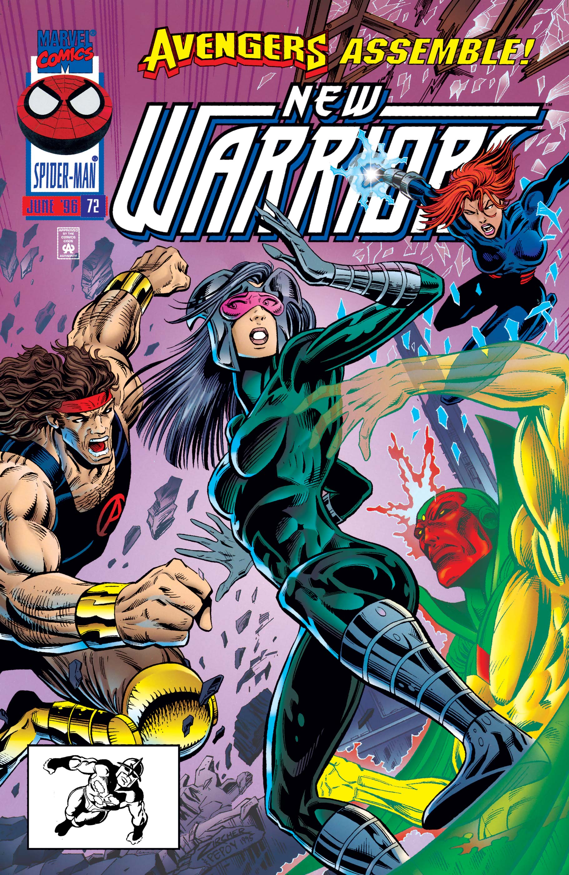 New Warriors (1990) #72