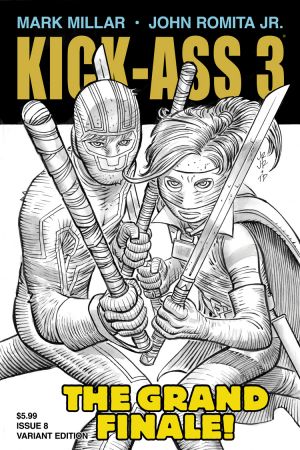Kick-Ass 3 (2013) #8 (Jrjr Sketch Variant)