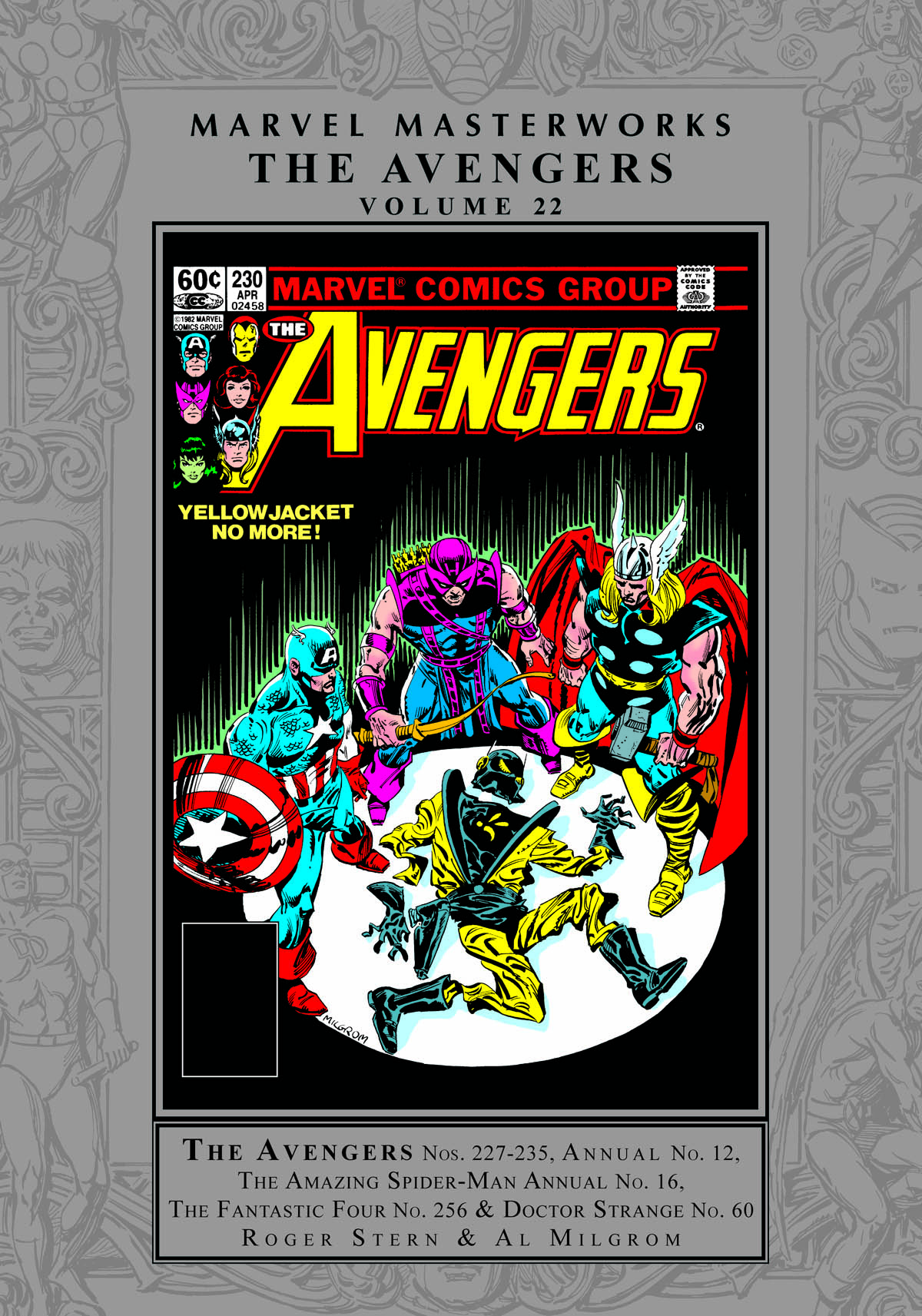 Marvel Masterworks: The Avengers Vol. 22 (Trade Paperback)