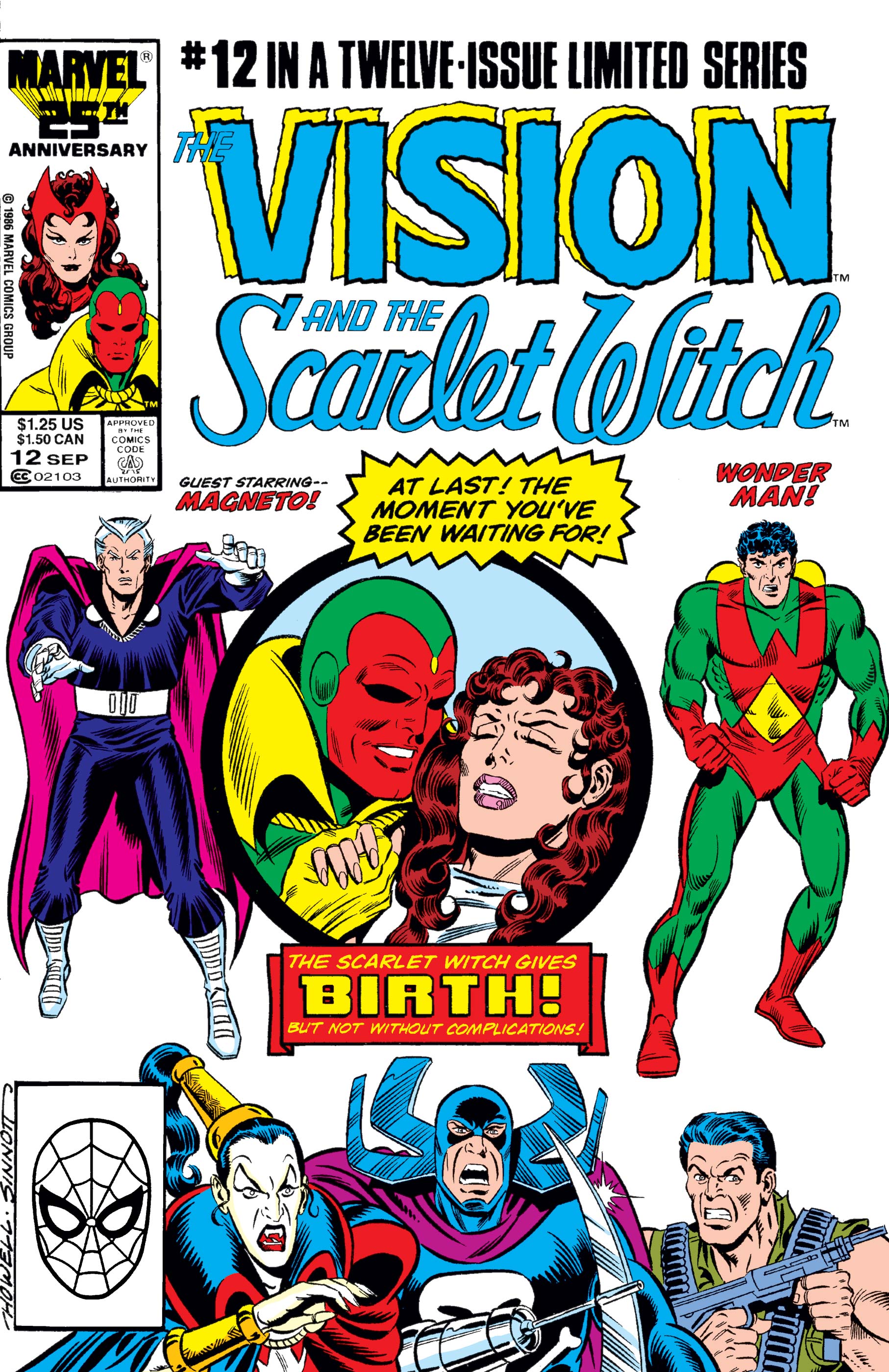 Vision and the Scarlet Witch (1985) #12