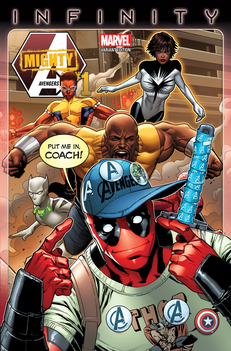 Mighty Avengers (2013) #1 (Barberi Party Variant)