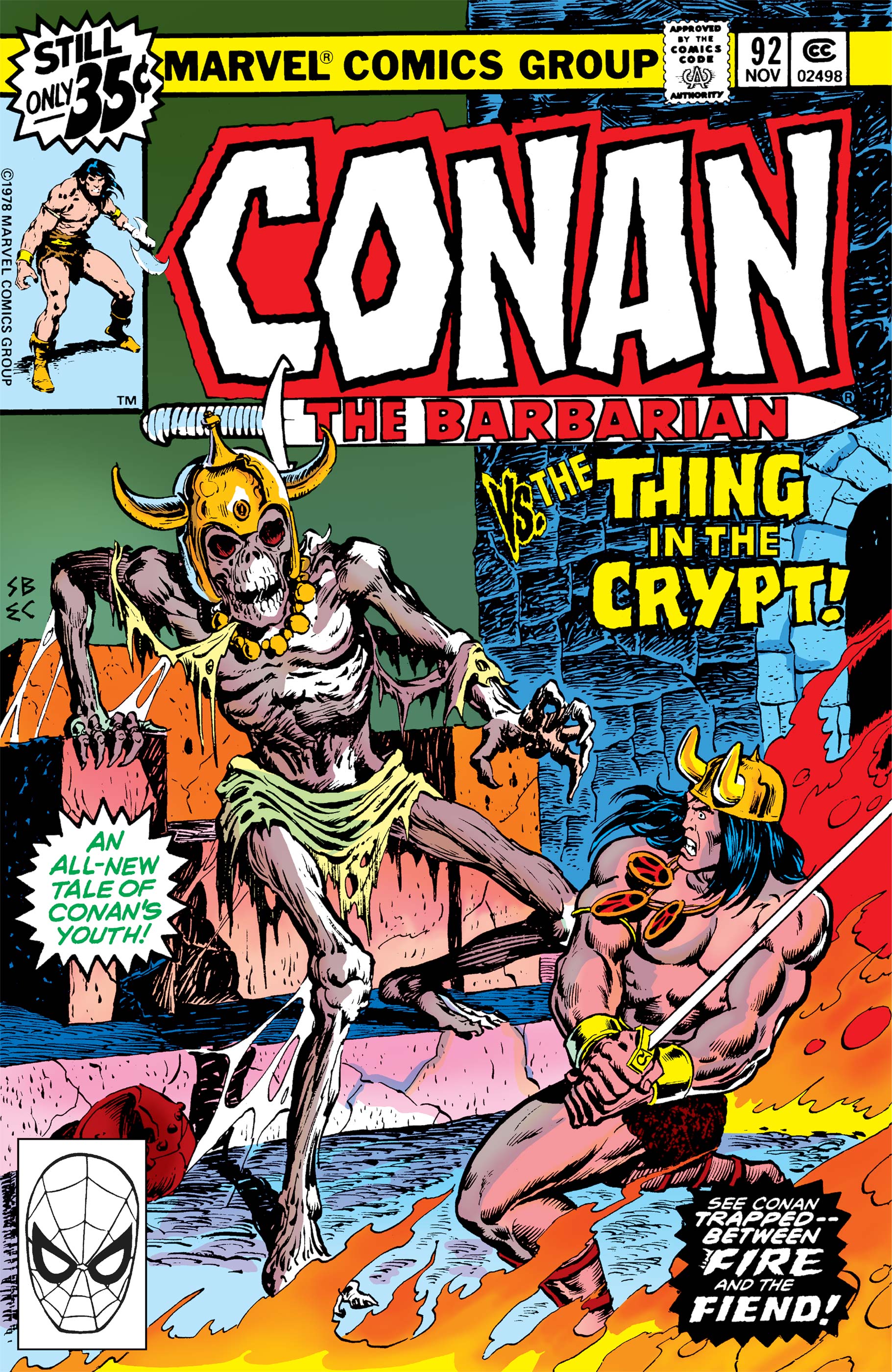 Conan the Barbarian (1970) #92