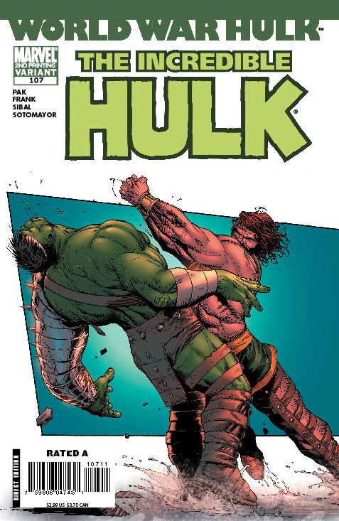 Hulk (1999) #107 (2ND PRINTING)
