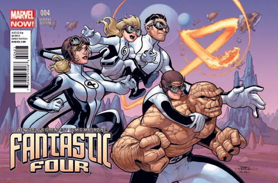 Fantastic Four (2012) #4 (Dodson Variant) | Comic Issues | Marvel