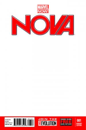 Nova (2013) #1 (Blank Cover Variant)