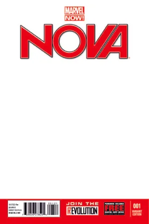 Nova (2013) #1 (Blank Cover Variant)