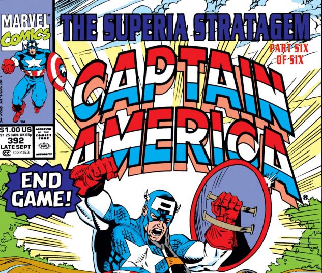 Captain America (1968) #392 Cover