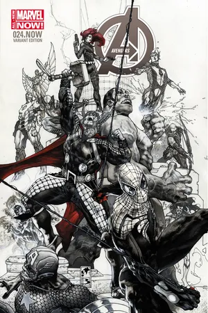 Avengers (2012) #24 (Bianchi Sketch Variant)