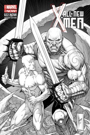 All-New X-Men #22  (Keown Sketch Variant)