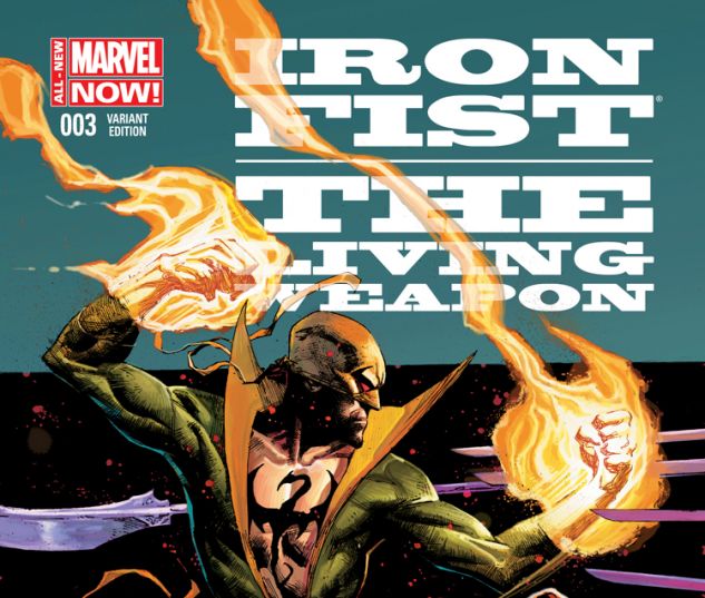 IRON FIST: THE LIVING WEAPON 3 OPENA VARIANT (ANMN, WITH DIGITAL CODE)