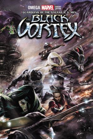 Guardians of the Galaxy & X-Men: The Black Vortex Omega #1  (Lozano Connecting Variant B)