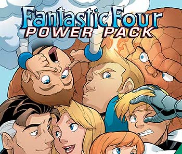 cover from Fantastic Four and Power Pack Infinite Comic (2018) #8