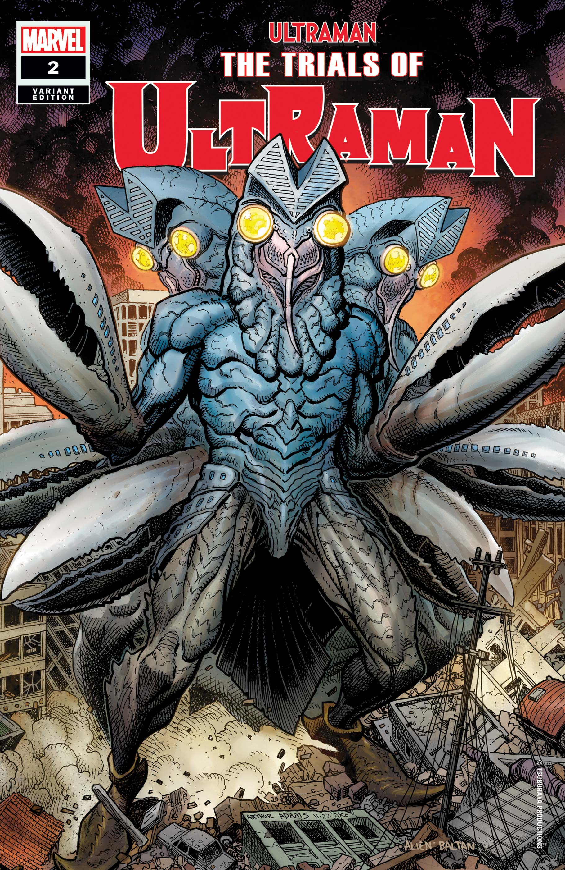 The Trials of Ultraman (2021) #2 (Variant)