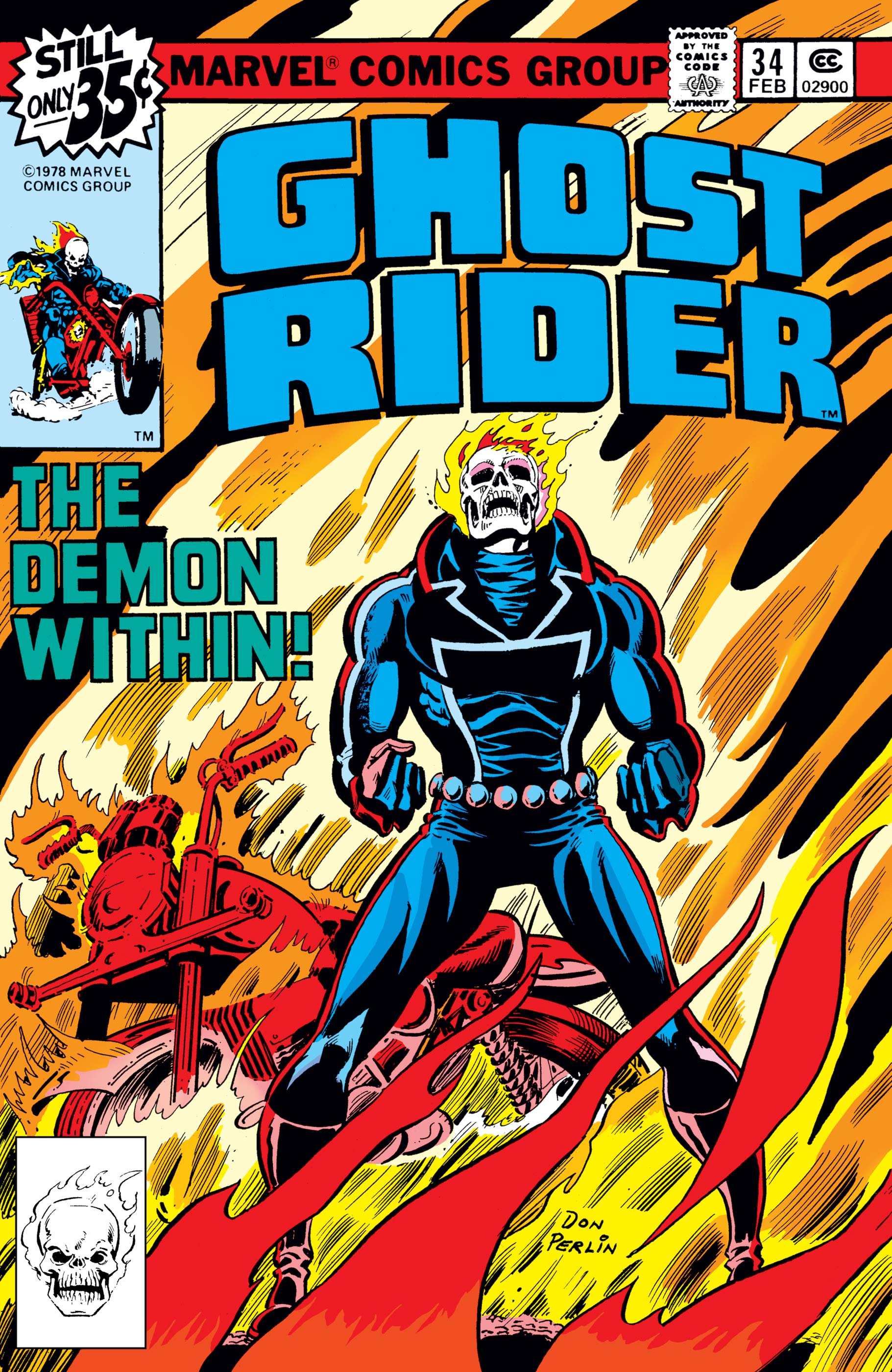 Ghost Rider 1973 34 Comic Issues Marvel