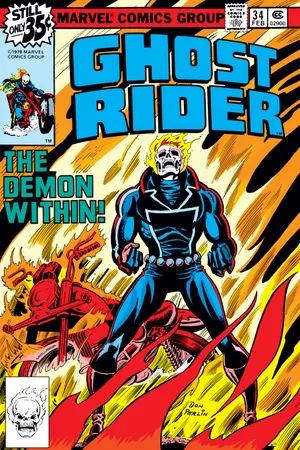 Marvel Comics Ghost Rider 第34号 ヴィンテージ Ghost Rider (1973) #34 | Comic Issues | Marvel