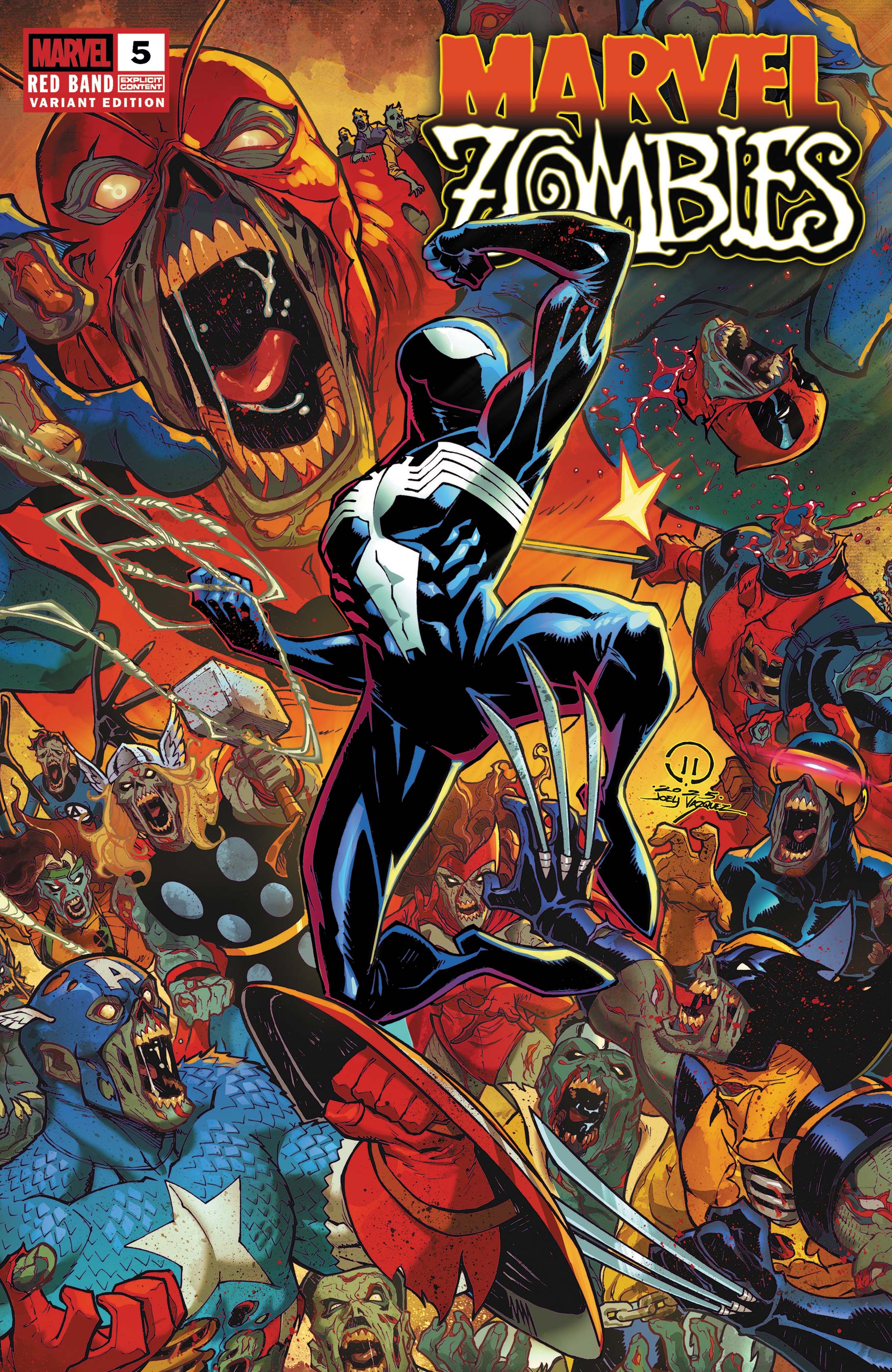 Marvel Zombies: Red Band (2025) #5 (Variant) | Comic Issues | Marvel