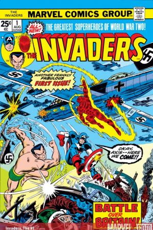 MARVEL COMICS THE INVADERS # 9 3RD APPEARANCE OF BARON BLOOD! VS UNION JACK