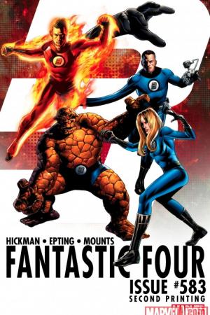 Fantastic Four (1998) #583 (2ND PRINTING VARIANT)