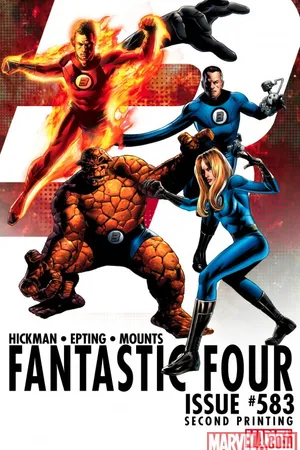 Fantastic Four (1998) #583 (2ND PRINTING VARIANT)