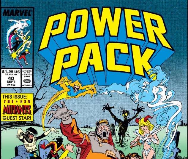 Power Pack (1984) #40 Cover