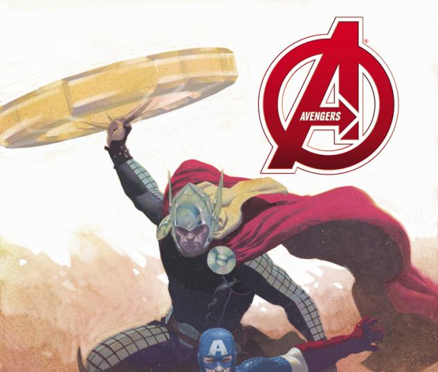 cover from Avengers (2012) #1 (RIBIC VARIANT)