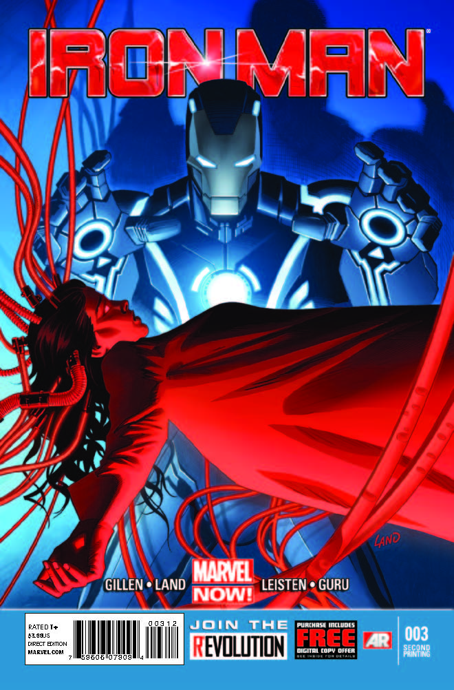 Iron Man (2012) #3 (2nd Printing Variant)
