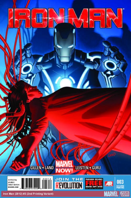 Iron Man (2012) #3 (2nd Printing Variant)