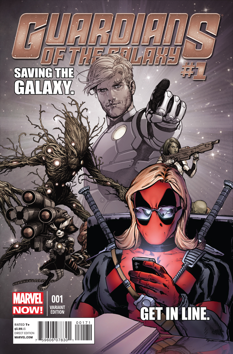 Guardians of the Galaxy (2013) #1 (Texts from Deadpool Variant)