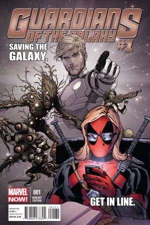 Guardians of the Galaxy (2013) #1 (Texts from Deadpool Variant)