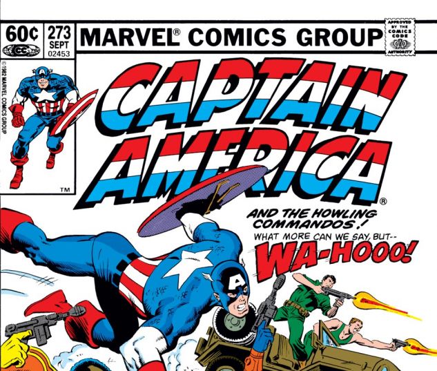 Captain America (1968) #273 Cover