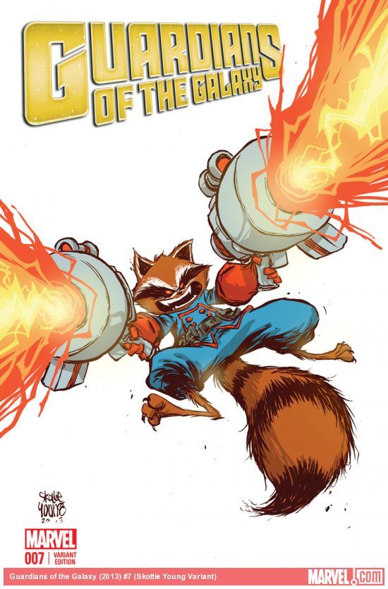 Guardians of the Galaxy (2013) #7 (Skottie Young Variant)
