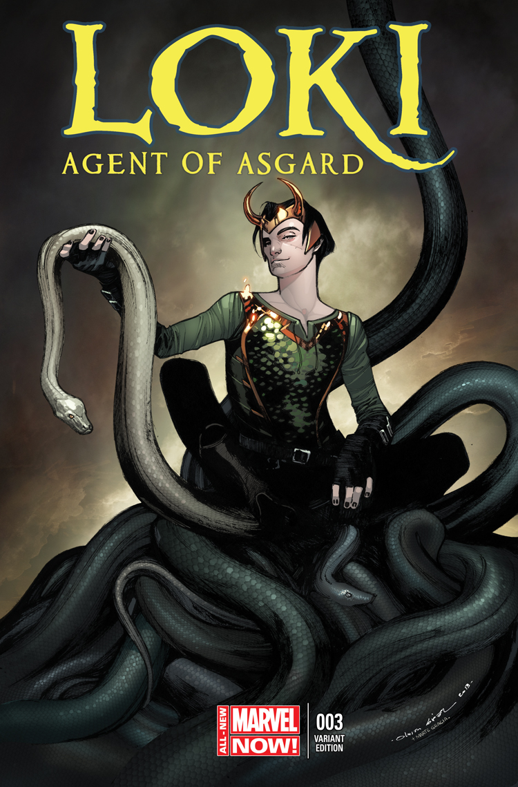 Loki: Agent of Asgard (2014) #3 (Coipel Variant)
